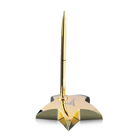 Hollister Star Paperweight with Pen