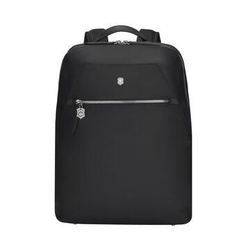 14'' Victoria Signature Black Compact Backpack w/10