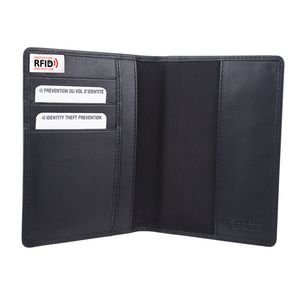 000875 Bugatti Leather Passport Holder