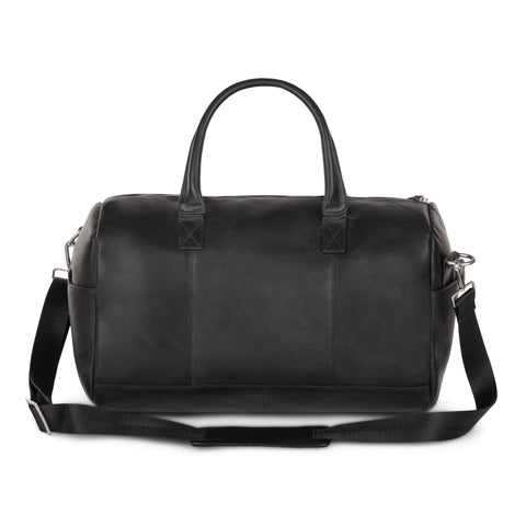 Bugatti Sartoria Leather Duffle bag - Black