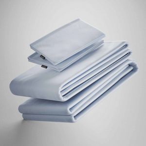 Iced Bamboo Cooling Sheet And Pillowcase Set – King
