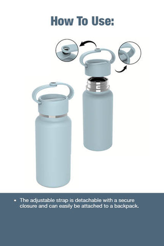 Mini Thor Recycled Vacuum Insulated Bottle 8oz