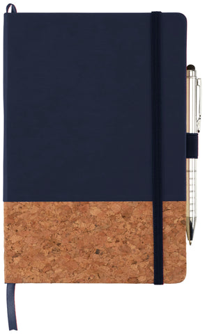 5.5'' x 8.5'' FSC® Mix Lucca Cork Hard Bound Journal
