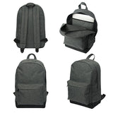 Heathered Grey/Black