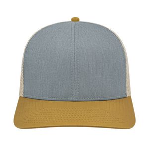 000379 Cap America Poly/Cotton Trucker Mesh Back Cap