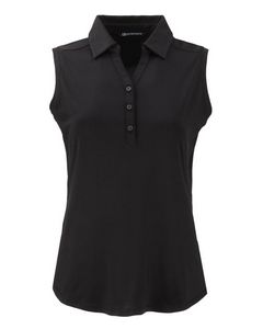 Cutter & Buck Forge Eco Stretch Recycled Womens Sleeveless Polo