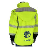 Yellow/Black/Silver Logo Back View