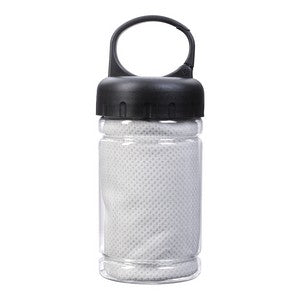 Carabiner Bottle with Cooling Towel