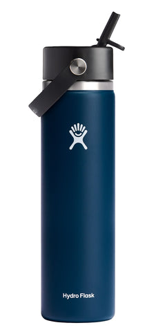 Hydro Flask® Wide Mouth 24oz Bottle with Flex Straw Cap