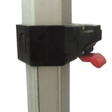 Full Tent Package 2, 20' Sublimated Tent Kit, Single sided 20' backwall, 2 single side half sidewall