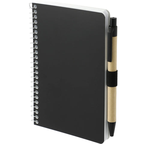 4'' x 6'' FSC® Mix Pocket Spiral Notebook with Pen