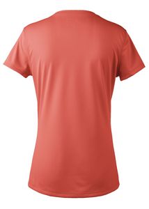 Zorrel® Ladies' Brazil Syntrel™ Short Sleeve Popcorn Knit Tee Shirt