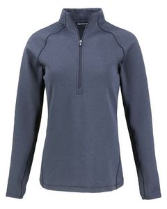 Cutter & Buck Peshastin Eco Fleece Recycled Womens Half Zip Pullover