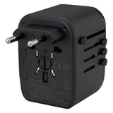 Universal Travel 2 USB / 2 Type-C Adapter