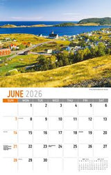 Galleria Wall Calendar 2026 Scenes of Atlantic Canada
