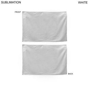 Colored Microfiber Dri-Lite Terry Rally, Sports, Skate Towel, 12x18 Sublimated Edge to Edge 2 sides