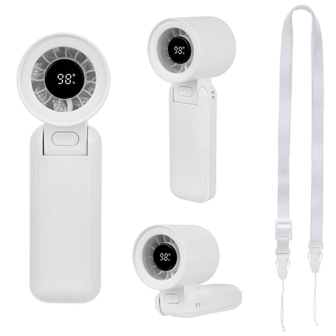 Rabs Folding Fan With Digital Display