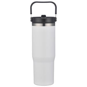 Oreno 30 oz Stainless Steel/Polypropylene Travel Tumbler