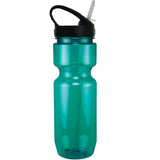 Translucent Aqua Blue/Black Lid