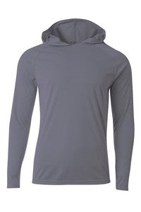 A4® Cooling Performance™ Men's Long Sleeve Hooded Tee