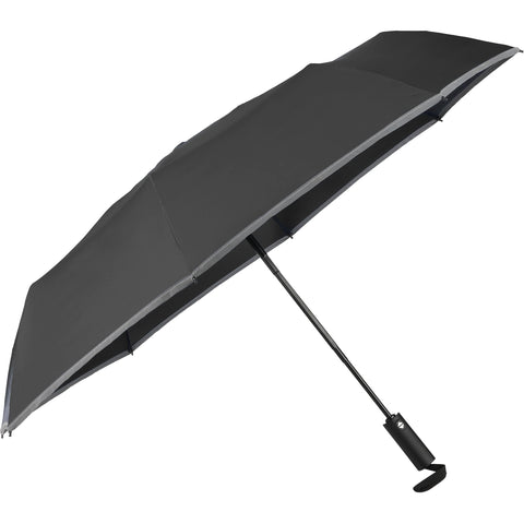 48'' rPET Umbrella w/ Reflective Trim