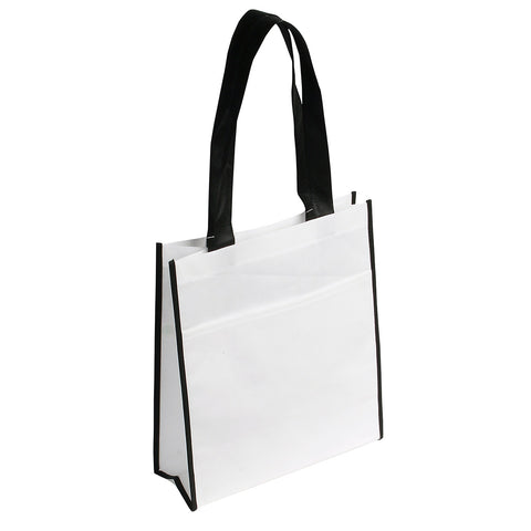 Peak Non-Woven Tote Bag with Pocket