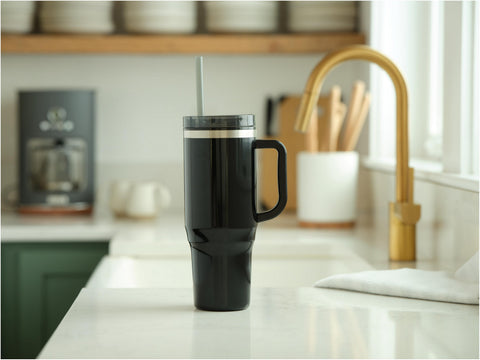 Thor 40 oz Eco-Friendly Straw Tumbler