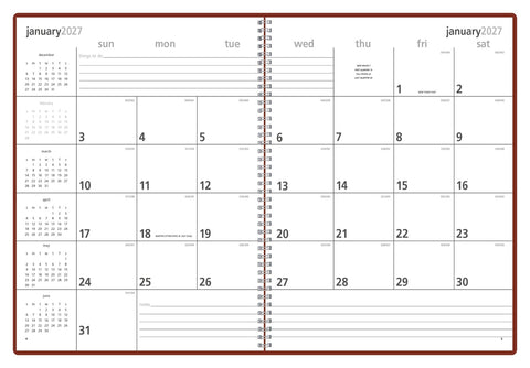 Triumph® Calendars Monthly & Weekly Planner