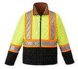 Tan/Hi-Vis Yellow/Black/Silver/Orange Inisde Blank