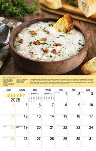 Galleria Wall Calendar 2026 Recipes