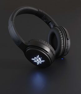 000400 Light Up Logo Bluetooth Headphones