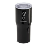 Black/Clear Logo Front View