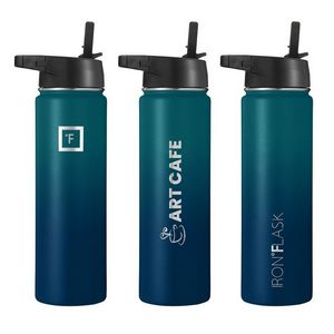 Iron Flask Wide Mouth Water Bottle Gradient Colours 22 oz.