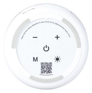 000720 Spark 5W Light-Up Radio and Wireless Speaker