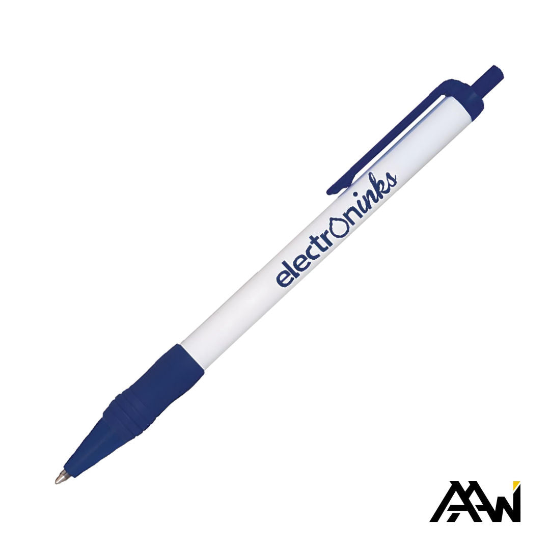 White / Dark Blue