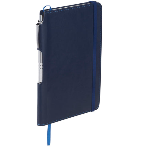 6'' x 8.5'' FSC® Mix Viola Bound Notebook with Pen