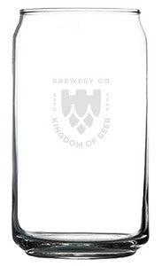 Tall Boy Taster 5.5oz clear taster - Etched