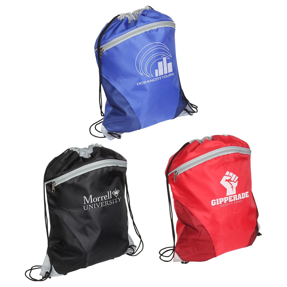 Cyclone Mesh Curve Drawstring Backpack – GiftAFeeling