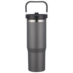 Oreno 30 oz Stainless Steel/Polypropylene Travel Tumbler