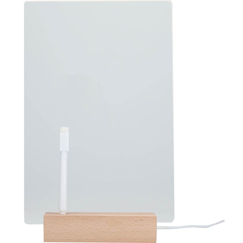 Note Brite Light-Up Acrylic Dry Erase Board