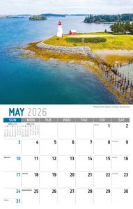 Galleria Wall Calendar 2026 Scenes of Atlantic Canada