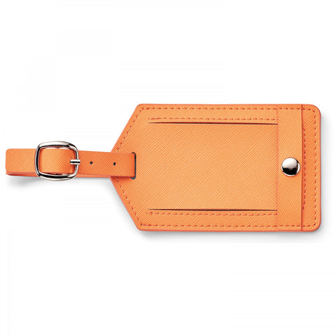Toscano Genuine Leather Luggage Tag