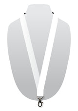 1" Digitally Sublimated Lanyard w/ Deluxe Swivel Hook