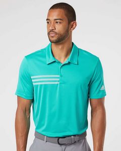 Adidas® 3-Stripes Chest Polo