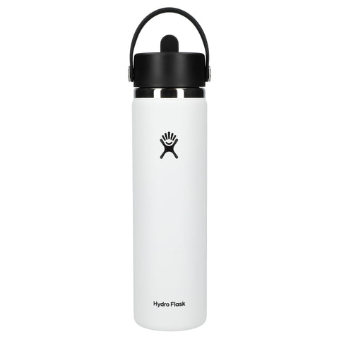 Hydro Flask® Wide Mouth 24oz Bottle with Flex Straw Cap