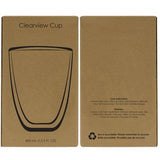 Clearview Borosilicate Glass Cup 400 Ml. (13.5 Fl. Oz.)