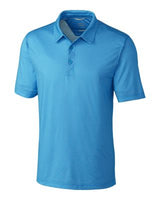 Cutter & Buck Pike Mini Pennant Print Stretch Mens Polo