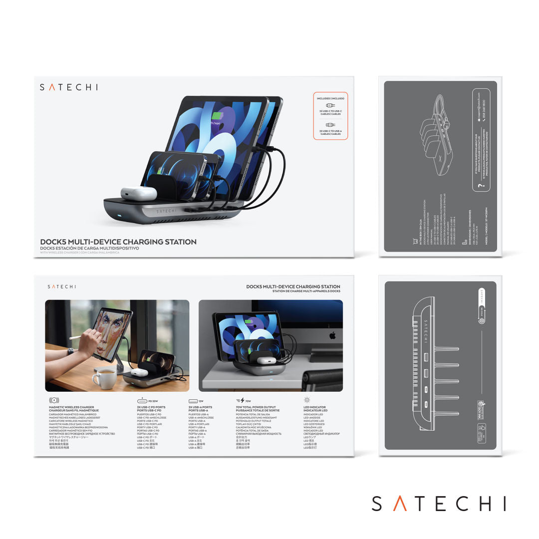 SATECHI® Dock5 Charging Station