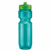 Aqua Blue/Translucent Green Lid
