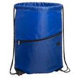 Incline Drawstring Backpack w/Zipper